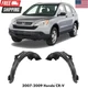 Front Fender Liner Right Passenger & Left Driver Side For 2007-2009 Honda CR-V