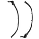 Front Fender Cover Molding Kit For Lexus Rx350 Rx450h Base F Sport 2016-19 Front Fender Cover Molding Kit For Lexus Rx350 Rx450h Base F Sport 2016-19