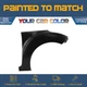 For 2012-2017 HYUNDAI VELOSTER, Right Fender (Passenger Side) Painted to Match