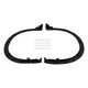 2pcs Front Wheel Trim Set Left & Right for Mazda CX-9 16-23 TK4851W20D new 2pcs Front Wheel Trim Set Left & Right for Mazda CX-9 16-23 TK4851W20D new