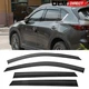 Fits 17-25 Mazda CX-5 KE 4PCS Window Visors Vent Deflectors - Polycarbonate