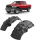 Front Pair Fender Liner Inner Panel Compatible with 2009-2024 Dodge Ram 1500 Cla Front Pair Fender Liner Inner Panel Compatible with 2009-2024 Dodge Ram 1500 Cla