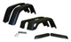 Crown Automotive 55254918K76 Fender Flare Kit 6 Piece 7 in. Wide Flat Black
