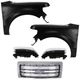 Fender Front Left-and-Right for F150 Truck Left & Right Ford F-150 2013-2014 Fender Front Left-and-Right for F150 Truck Left & Right Ford F-150 2013-2014