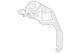 Genuine BMW Front Bracket 41-35-7-207-209
