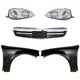 Front Grille Kit For 1999-2000 Honda Civic Sedan
