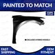 NEW Painted 2C CAPA Cert Passenger Side Fender For 18-19 Hyundai Sonata Non-Hyb NEW Painted 2C CAPA Cert Passenger Side Fender For 18-19 Hyundai Sonata Non-Hyb