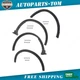 Fit For 2020-2024 Ford Escape Black Left & Right Front & Rear Wheel Fender Flare Fit For 2020-2024 Ford Escape Black Left & Right Front & Rear Wheel Fender Flare
