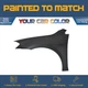 For 2015-2016 Volkswagen e-GOLF, Left Fender (Driver Side) Painted to Match For 2015-2016 Volkswagen e-GOLF, Left Fender (Driver Side) Painted to Match