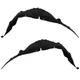 CAPA Set of 2 Fender Liner For 2022-2024 Toyota Tundra Front CAPA Set of 2 Fender Liner For 2022-2024 Toyota Tundra Front