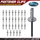 30Pcs 4mm Aluminum&Steel Specialty Rivet Fastener for Toyota 4Runner RAV4 Tacoma 30Pcs 4mm Aluminum&Steel Specialty Rivet Fastener for Toyota 4Runner RAV4 Tacoma