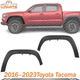 Front Fender Flares Set RH-LH For 2016–2023Toyota Tacoma Textured Black Molding Front Fender Flares Set RH-LH For 2016–2023Toyota Tacoma Textured Black Molding