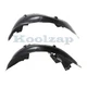 For 05-10 300 & Charger Front Splash Shield Inner Fender Liner Panel SET PAIR For 05-10 300 & Charger Front Splash Shield Inner Fender Liner Panel SET PAIR