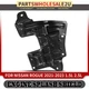 Front Left Lower Black Plastic Engine Splash Shield for Nissan Rogue 2021-2023