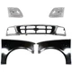 Grille Kit For 97 98 Ford F-150 Cross Bar with LH RH Fender with Wheel Arch Hole