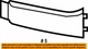 53932-0C902 Toyota Panel, front end, lh 539320C902, New Genuine OEM Part 53932-0C902 Toyota Panel, front end, lh 539320C902, New Genuine OEM Part
