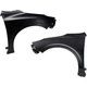 For 2024-2025 Impreza Fender 57120FN0009P 57120FN0109P SET PAIR