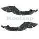 For 17-18 Prius Prime Front Splash Shield Fender Liner Panel Plastic SET PAIR
