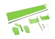 DOMINATOR RACE PRODUCTS Plastic Spoiler 8x72in LM Xtreme Green- 920-XG DOMINATOR RACE PRODUCTS Plastic Spoiler 8x72in LM Xtreme Green- 920-XG