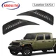 For 2018-2025 Jeep Wrangler JL & JT Black Pair Side Fender Air Vent Outlet Cover For 2018-2025 Jeep Wrangler JL & JT Black Pair Side Fender Air Vent Outlet Cover