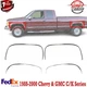 New Front & Rear Fender Trim Chrome Set of 4 For 1988-2000 Chevy&GMC C/K Series