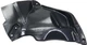New Front, Driver Side, Front Section Fender Liner For Ram 1500 2015-2024 New Front, Driver Side, Front Section Fender Liner For Ram 1500 2015-2024