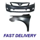 New Set of 2 Front Bumper Cover and LH Side Fender Fits 2011-2013 Toyota Corolla New Set of 2 Front Bumper Cover and LH Side Fender Fits 2011-2013 Toyota Corolla