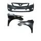 Set of 3 Front Primed Bumper Cover Kit Japan Built Fits 11-13 Toyota Corolla Set of 3 Front Primed Bumper Cover Kit Japan Built Fits 11-13 Toyota Corolla