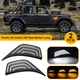 Dynamic Fender LED Turn Signal Air Vent Lights For Jeep Wrangler JL Gladiator JT Dynamic Fender LED Turn Signal Air Vent Lights For Jeep Wrangler JL Gladiator JT