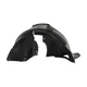 For Toyota Tundra 2022-2024 Fender Liner Passenger Side Front Vacuum Form Black For Toyota Tundra 2022-2024 Fender Liner Passenger Side Front Vacuum Form Black