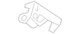 Genuine GM Passenger Side Front Fender Front Bracket 23402427 Genuine GM Passenger Side Front Fender Front Bracket 23402427