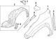 Genuine Subaru Fender 57120FN11A9P