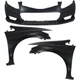 Bumper Cover Fascia Front Coupe for Honda Civic 2012-2013