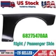 Passenger Side Primed Fender for 2008-2017 Dodge Challenger CH1241285 68275471AA Passenger Side Primed Fender for 2008-2017 Dodge Challenger CH1241285 68275471AA