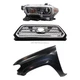 Front Grille Kit For 2016-2017 Toyota Tacoma TRD Off-Road TRD Sport Front Grille Kit For 2016-2017 Toyota Tacoma TRD Off-Road TRD Sport