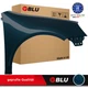 Fender for VW Golf V 5 LC5F right blue front painted hatchback galvanized Fender for VW Golf V 5 LC5F right blue front painted hatchback galvanized