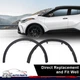 Fit For 2018-2021 Toyota C-HR Fender Trim Set Front Driver & Passenger Side