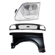 Front Fender for Ford F-150 1997-1997 Left (Driver) Side, Primed (Ready to