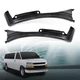 Front Left+Right Fender Extension Fit For 1996-2023 Chevrolet Express GMC Savana Front Left+Right Fender Extension Fit For 1996-2023 Chevrolet Express GMC Savana