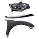 Front Grille Kit For 2016-2018 Honda Civic