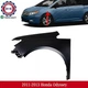 Front Fender Left Side Primed For 2011-2013 Honda Odyssey HO1240180 Front Fender Left Side Primed For 2011-2013 Honda Odyssey HO1240180
