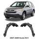 Front Fender Liner Right Passenger & Left Driver Side For 2007-2009 Honda CR-V