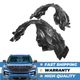 Front LH&RH Inner Fender Liner For 2020-2024 Ford Explorer Mud Flap Splash Guard