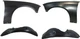 Front Fender Kit for 2011-2014 Dodge Charger, Set of 4, Includes Right Front Fender Kit for 2011-2014 Dodge Charger, Set of 4, Includes Right