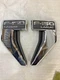 2021-2025 Ford F150 Lariat Fender Vent Emblem Nameplate Chrome Right & Left Set 2021-2025 Ford F150 Lariat Fender Vent Emblem Nameplate Chrome Right & Left Set