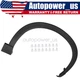Front Passenger Fender Flares For 2016-2022 2023 Mazda CX-9 Primed TK4851W20D US Front Passenger Fender Flares For 2016-2022 2023 Mazda CX-9 Primed TK4851W20D US
