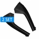 4PCS Front Windshield Wiper Cowl Extension Trim For 2007-2011 Nissan Versa Sedan