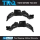 TRQ Front Inner Fender Liner Set For 1998-2003 Toyota Sienna TO1248105 TO1249105