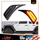 LED Front Fender Side Marker Turn Signal Lights For Jeep wrangler JL 2018-2024 LED Front Fender Side Marker Turn Signal Lights For Jeep wrangler JL 2018-2024