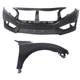 Auto Body Repair For 2016-2018 Honda Civic Set of 2
